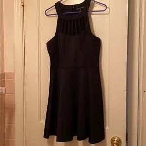 Black Halter Top Dress